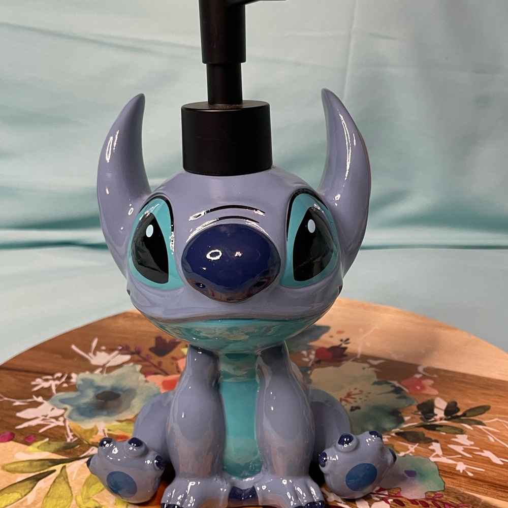 Disney Resin Stitch Soap Dispenser